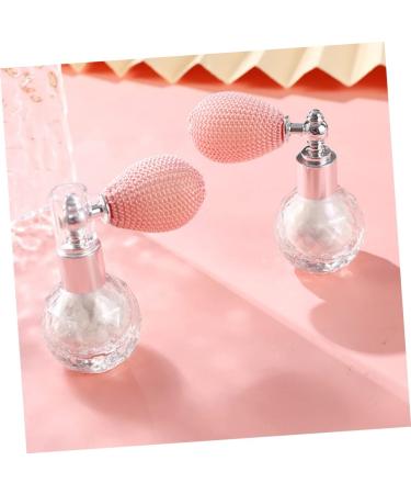 Beavorty High Gloss Dusting Makeup Highlighter Press Powder Makeup Glitter Balloons Highlight Powder Spray Hair Glitter Luminous Glitter Powder Spray Highlighter Powder Spray for Body Glass 7.5x7cm Pink - Buy Online on GoSupps.com