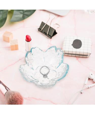 Baluue Glass Nail Soaking Bowl Flower Finger Bowl Nail Gel Polish Remover Bowl Manicure Soaker Bowl for Fingernail Toenail Caring Soak Off - Buy Online on GoSupps.com