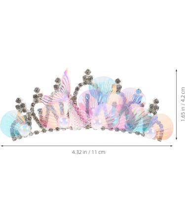 VALICLUD Rhinestones Mermaid Hair Combs: Pearl Hair Side Combs Clip Crystal Vintage Headpieces Hair Pins Clips Wedding Bride Headdress for Beach Themed Party Headwear - Buy Online on GoSupps.com