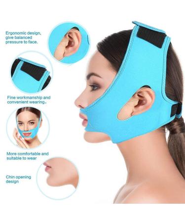 V-Line Face Mask | Tightening Bandage & Double Chin Reducer | Facial Lifting & Tightening Tape for a Sculpted Look - Buy Online on GoSupps.com