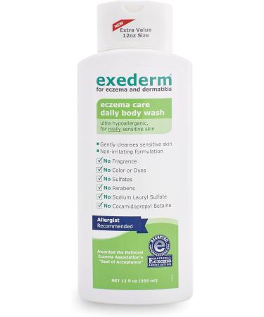 Exederm Flare Control Cream and Daily Body Wash for Eczema & Dermatitis - Buy Online on GoSupps.com