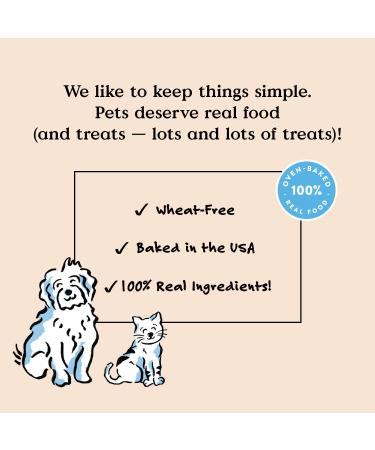 Bocce's Bakery Berries & Cream Dog Treats | Wheat-Free Soft & Chewy Cookies | Made in USA with Real Ingredients | Cream Cheese & Blueberry Flavor | 6 oz - Buy Online on GoSupps.com