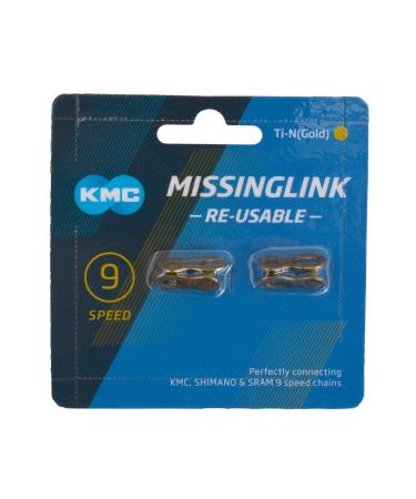 KMC Missing Link 9-Speed Silver (Blue) - Easy-to-Use Chain Connector - Buy Online on GoSupps.com