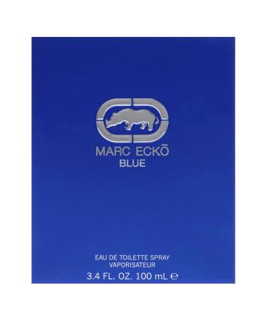 Marc Ecko Blue for Men Eau de Toilette Spray 3.4 Ounce (Pack of 2) 3.4 Fl Oz (Pack of 2) - Buy Online on GoSupps.com