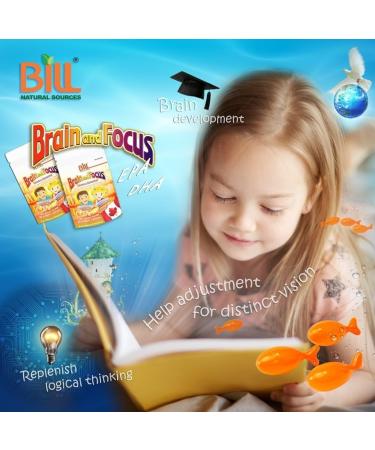 BILL Natural Sources Brain and Focus (cognitive support) 30 softgels - Buy Online on GoSupps.com