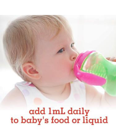 Garden of Life Baby Vitamin D3 Liquid 1.9 fl oz - Essential Immune Support & Healthy Development - Buy Online on GoSupps.com