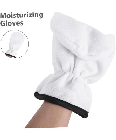 Beavorty 2 Pairs Maintenance Essential Oil Gloves Paraffin Bath Bags spa moisturizing Gloves Hand Masks moisturizing Glove Heat Preservation Gloves Hand Cover White Flannel Beam Port - Buy Online on GoSupps.com