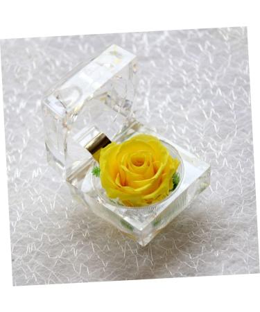 Zerodeko 1pcs Wedding For Women Womens Gifts Single Rose Valentine Decorations Flower Bouquet Girls Memorial Gifts Valentines Day Crystal Gifts Girlfriend Miss Accessories Preserved Flower - Buy Online on GoSupps.com