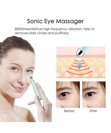TOUCHBeauty Sonic Eye & Facial Care System | Reduce Dark Circles & Puffiness | Gentle Cleansing Brush | Shop Internationally - Buy Online on GoSupps.com