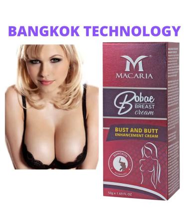 MACARIA Breast Enlargement Bust Enhancement Cream Gel Breast Firming And Lifting Cream Organic - Buy Online on GoSupps.com