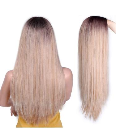 Shop Long Gold Brazilian Wig for Women - Curly & Straight Styles for 50s 60s 70s 80s Parties - Buy Online on GoSupps.com