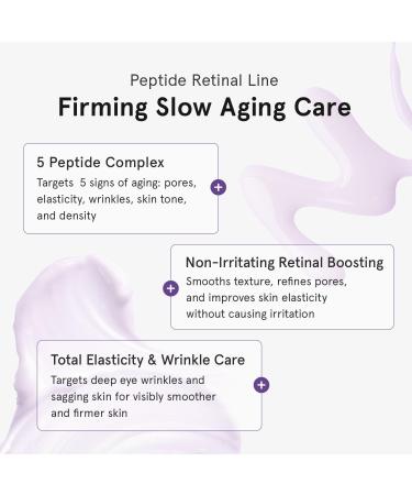 ONE THING Peptide Retinal Serum, Vitamin A, Faster Acting than Retinol, Retinaldehyde, Smooths Wrinkles, Refines Pores and Improves Elasticity, Korean Skincare 1.69 Fl.Oz, 50ml - Buy Online on GoSupps.com