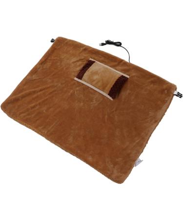 Buy Pssopp Heated Warm Scarf - Fast Heating USB Flannel Electric Blanket for Camping | Cozy Brown - International Shipping Available - Buy Online on GoSupps.com
