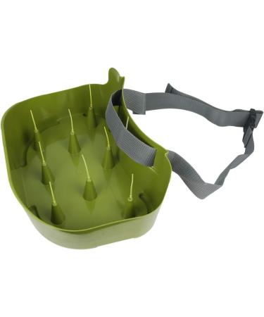 Danish Fisker Design Fly Fishing Stripping Basket - Lightweight, Ergonomic, Minimizes Line Tangles - Green - Buy Online on GoSupps.com