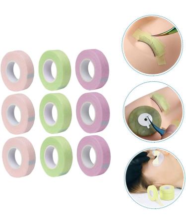 minkissy 36 Rolls Lash Tape Eyelash Grafting Tape Eyelash Adhesive Tape Fabric Eyelash Tape Medical Tape Lash Tapes for Eyelash Cosmetic Protective Agent Non-woven Fabric - Buy Online on GoSupps.com
