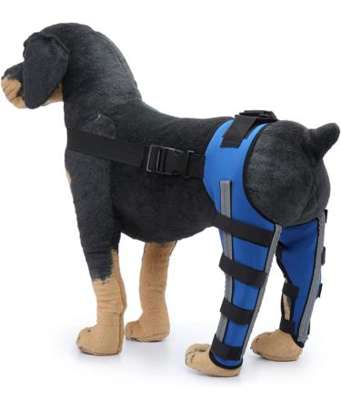 Dog Leg Brace Relieve Pain Delicate Pet Knee Pads Shockproof Waterproof Elastic for Pets (S) - Buy Online on GoSupps.com