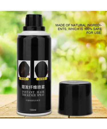 Natudeco 130g Hair Loss Filler Hair Spray Safe Waterproof Disposable Pray Hair Filling Spray for Improve Hair Loss Problems(Black) - Buy Online on GoSupps.com