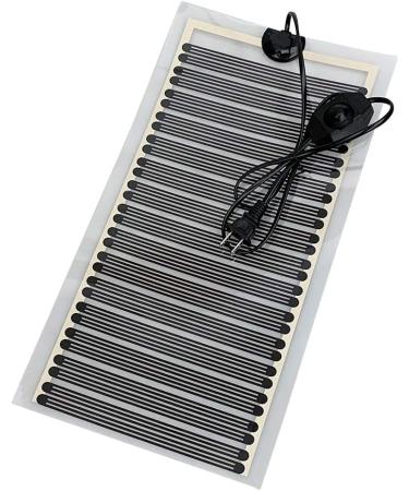 Heat Pad Infrared Heating mat for Reptiles Amphibians Under Tank with Adjustable and Temperature Control Switch (25w) - Buy Online on GoSupps.com