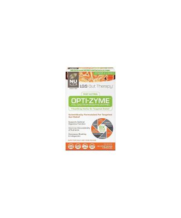 LGS Gut Therapy Opti-Zyme Fast Acting Full Spectrum Intensive Enzymes