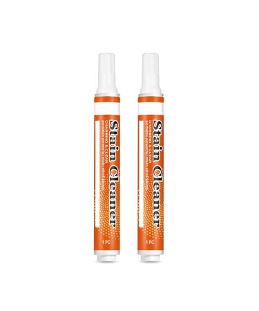 2Pcs Clothing Stain Remover Pen Fabric Stain Remover Pen for Clothes Shirts Dress Bag Clothing Cleaner Pen