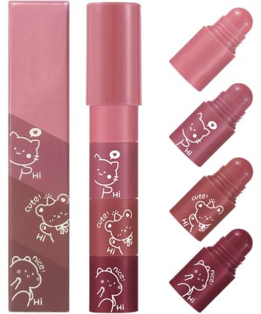 Matte lip gloss makeup lip gloss Nonsticky Lipstick Matte Lip Gloss Set for Women Long Lasting Matte Lip Glaze Waterproof Lipstick Set B B - Buy Online on GoSupps.com