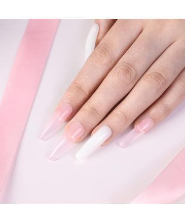 PEACECOLOR 3x15ml UV Gel Set - Pink Clear & White Building Gel | Nail Gel Set for Perfect Manicures | PE1038 - Buy Online on GoSupps.com