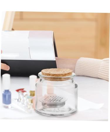 SOESFOUFU Nail Cup Nail Dish Cups with Lids Glass Nail Dish Nail Dish Bowl Nail Dappen Cup Manicure Nail Dish Cup Nail Liquid Holder Dappen Dish Acrylic Nail Tools Dish for Acrylic Nails - Buy Online on GoSupps.com