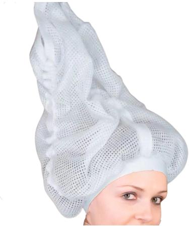 Net Plopping Cap For Drying Curly Hair Adjustable Bonnet Hair Hair Nets With Drawstring Hooded Hair Dryer Quick Drying Styling For Sleep Long And Curly Hair 2pcs - Buy Online on GoSupps.com