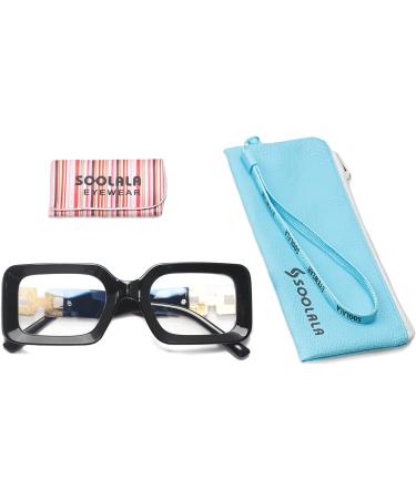 SOOLALA The Reading Glasses Company Blue Light Blocking Womens Reading Glasses Black 3.0 x - Buy Online on GoSupps.com