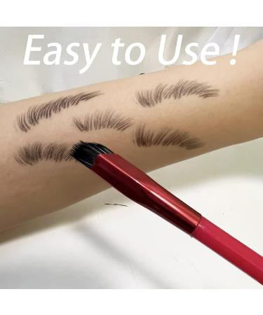 YASNAI 2 Pcs Multi Function Eyebrow Brush Set | Professional Angled Makeup and Hairline Concealer Brush - Buy Online on GoSupps.com