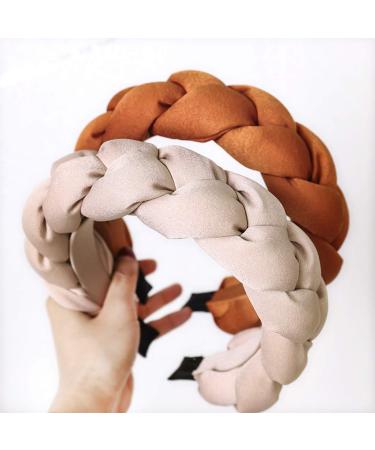 TCM-KE Women's Sponge Padded Velvet Headband - Light Solid Color Faux Silk - Black | Stylish & Comfortable Accessories for All Occasions - Buy Online on GoSupps.com