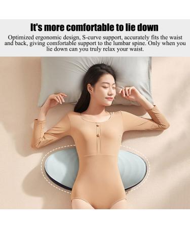 RKXKJ Adjustable Backrest & Waist Pulling Device - Dynamic Stretching with Double Air Bags for Lumbar Spine Relief | International Shipping - Buy Online on GoSupps.com