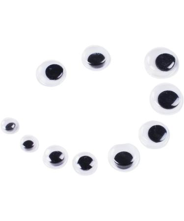500 Mini Black Wiggle Eyes - Small Plastic Googly Eyes for Crafts & Models - Buy Online on GoSupps.com