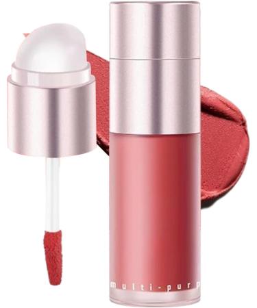 Blush Stick Liquid Lip and Cheek Eyeshadow Stick Long-Lasting Double-Ended Face Cosmetic Travel School Birthday Party Holiday Christmas Wedding - Buy Online on GoSupps.com