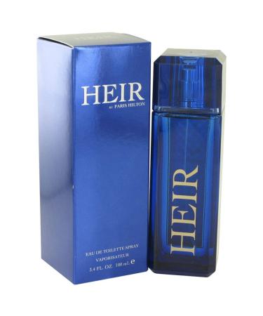 Paris Hilton Heir Men's 3.4-ounce Eau de Toilette Spray Sandalwood Lavender 3.4 Fl Oz (Pack of 1)
