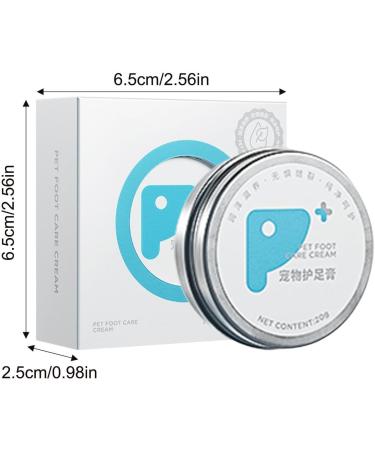 Licksafe Pet Foot Care Cream - Dog Paw Lotion 20g | Wax for Dry Paws and Noses Protects Dog Paws Buttercream & Soothes Paws - Buy Online on GoSupps.com
