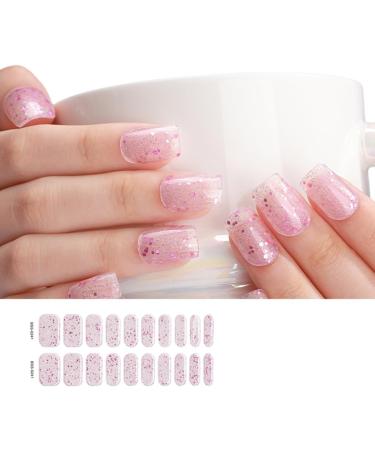 Bottone Long lasting Semi-Cured Gel Nail Strips Easy Application Manicure Stickers Perfect for Nail Art BSS0243 - Buy Online on GoSupps.com