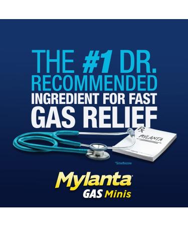 Mylanta Gas Relief Mini-Tabs Mint - 50 Count | Fast-Acting Gas Relief Tablets - Buy Online on GoSupps.com