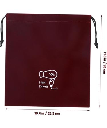 FOMIYES 2pcs Drawstring Pockets Hair Dryer Bag Pouch Drawstring Bags Packaging Bags Bags Blow Dryer Bag Hair Dryer Organizer Wrapping Bags Hairdryer Bag Drawstring Hair Dryer Storage 30.00X26.50X0.10CMx2pcs As Shownx2pcs - Buy Online on GoSupps.com