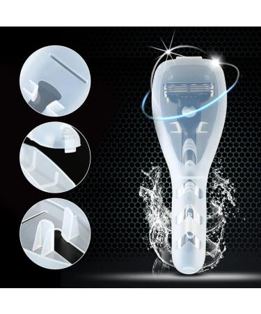 Travel Case for Razors | Waterproof & Dustproof Gillette Razor Holder | Secure Storage Box for Shaving Essentials - Buy Online on GoSupps.com