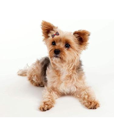 RDWESZOD 12 Pcs/6 Pairs Classic Check Pattern Hair Clip for Dogs Cats - Buy Online on GoSupps.com