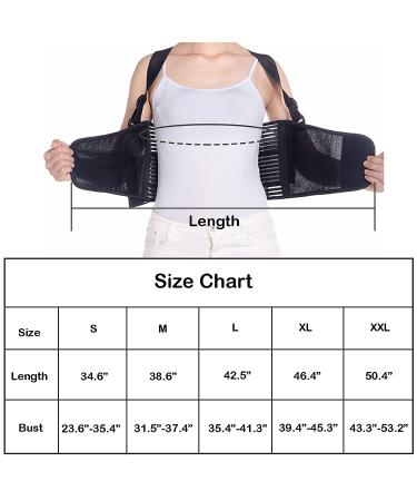 Rib Brace Chest Binder Belt for Men and Women | Breathable Support Wrap for Rib Injuries | XX-Large - Buy Online on GoSupps.com