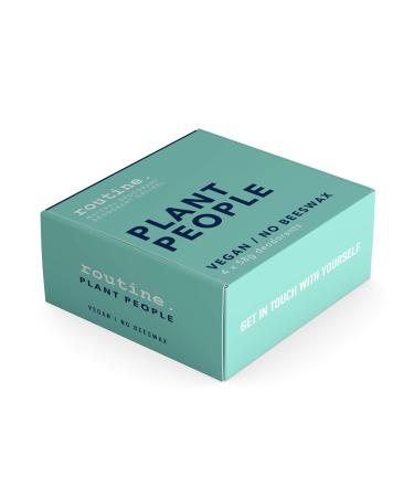 Routine Plant People Kit: 4 Natural Deodorant Deo Jars | Sexy Sadie Johnny's Cash Cat Lady & Lucy in the Sky | Baking Soda Free 58g | Aluminum Free Natural Deodorant for Women & Men - Buy Online on GoSupps.com