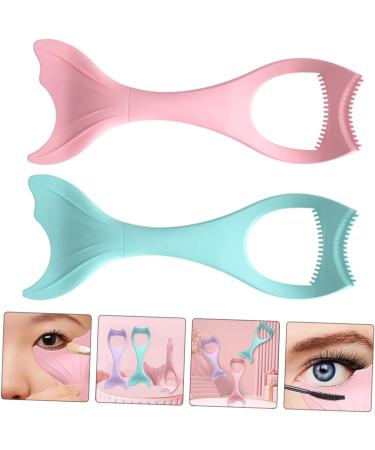 STOBOK 2pcs Mascara Brush Eyeshadow Brush Girl Makeup Tool Mascara Shield Mascara Applicator Set Eyelash - Buy Online on GoSupps.com