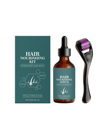 S rum anti-chute adapt aux hommes et aux femmes stimule la pousse de la barbe et des cheveux. Contient un masseur pour le cuir chevelu et une huile volumisante et paississante
