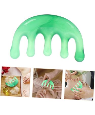POPETPOP 2pi ces Peigne de Massage Gua Sha Manuel pour Cheveux Boucl s Outil de Gratte-cheveux et Gratte-t te pour Salon de Coiffure et Usage Quotidien - Buy Online on GoSupps.com