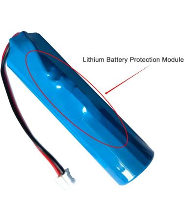 3.7V 2600mAh Li-ion Battery 2Pack for Croove B0143KH9KG Voice Amplifier - Rechargeable Replacement with XH2.54mm-2Pin Plug - Buy Online on GoSupps.com