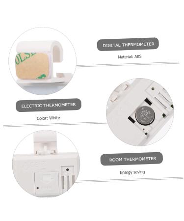 Buy SUPVOX Multi-Functional Digital Thermometer & Hygrometer - Indoor Humidity Meter - Compact 5.5x5x1.5CM - International Shipping Available - Buy Online on GoSupps.com