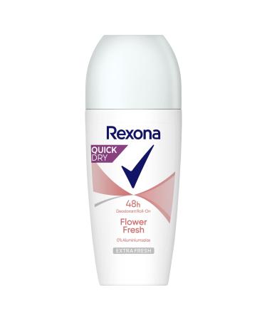 Rexona Rexona Flower Fresh roll-on deodorant 0% aluminium salts with 48h protection against body odors 50ml