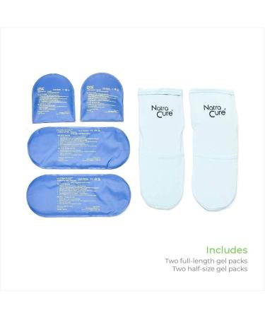 NatraCure Cold Therapy Socks and Mitts Bundle - Size S/M | Soothing Pain Relief - Buy Online on GoSupps.com